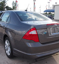 ford fusion 2012 gray sedan se gasoline 4 cylinders front wheel drive 6 speed automatic 77338