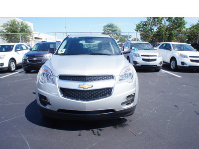 chevrolet equinox 2013 silver ls gasoline 4 cylinders front wheel drive automatic 33177
