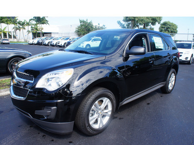 chevrolet equinox 2013 black ls gasoline 4 cylinders front wheel drive automatic 33177