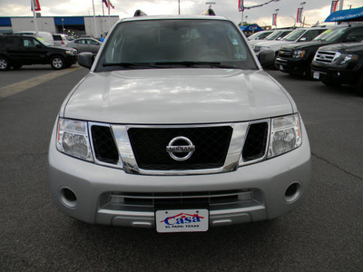 nissan pathfinder 2011 silver suv gasoline 6 cylinders 2 wheel drive automatic 79925