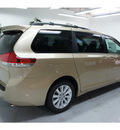 toyota sienna 2012 tan van le 7 passenger gasoline 6 cylinders all whee drive not specified 91731