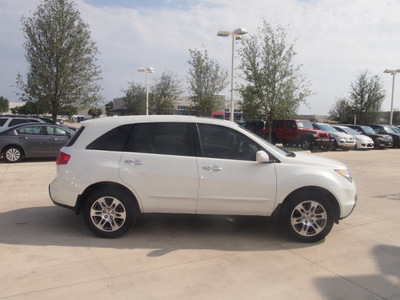 acura mdx 2009 white suv w tech pckg gasoline 6 cylinders all whee drive automatic 76137