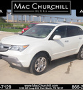 acura mdx 2009 white suv w tech pckg gasoline 6 cylinders all whee drive automatic 76137