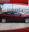 nissan altima 2012 dk  red sedan 2 5s gasoline 4 cylinders front wheel drive not specified 46219
