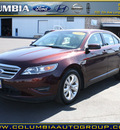 ford taurus 2012 red sedan sel gasoline 6 cylinders front wheel drive automatic 98632
