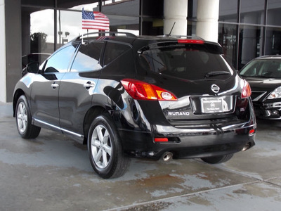 nissan murano 2010 black suv sl gasoline 6 cylinders front wheel drive automatic with overdrive 77477
