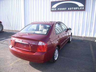 kia spectra 2005 dk  red sedan ex gasoline 4 cylinders front wheel drive automatic 75964