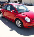 volkswagen new beetle 2009 red hatchback gasoline 5 cylinders front wheel drive automatic with overdrive 76567