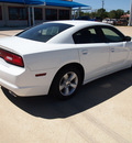 dodge charger 2012 white sedan se gasoline 6 cylinders rear wheel drive automatic with overdrive 76567