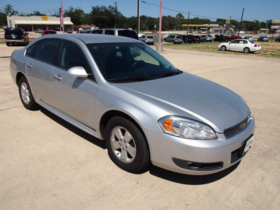 chevrolet impala 2011 silver sedan lt fleet flex fuel 6 cylinders front wheel drive automatic with overdrive 76567