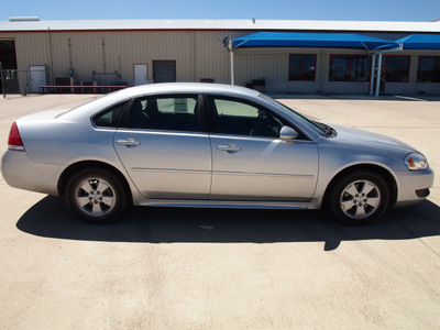 chevrolet impala 2011 silver sedan lt fleet flex fuel 6 cylinders front wheel drive automatic with overdrive 76567