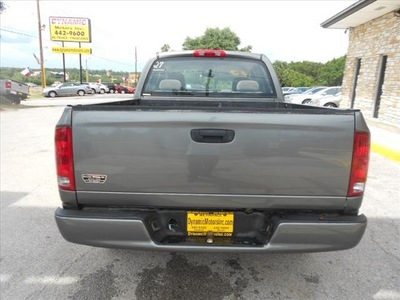 dodge ram pickup 1500 2005 gasoline 8 cylinders rear wheel drive automatic 78744