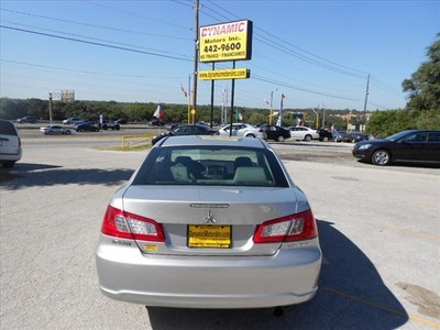 mitsubishi galant 2011 silver sedan fe gasoline 4 cylinders front wheel drive automatic 78744