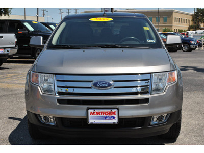 ford edge 2008 lt  gray suv limited gasoline 6 cylinders front wheel drive 6 speed automatic 78214