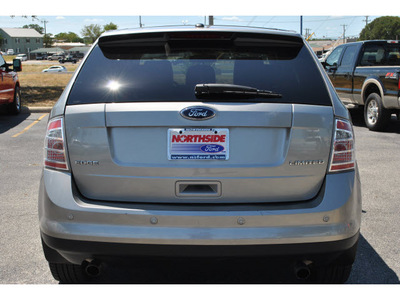 ford edge 2008 lt  gray suv limited gasoline 6 cylinders front wheel drive 6 speed automatic 78214