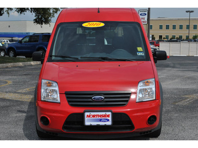 ford transit connect 2010 red van cargo van xlt gasoline 4 cylinders front wheel drive 4 speed automatic 78216