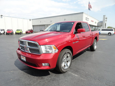 dodge ram 1500 2010 dk  red gasoline 8 cylinders 4 wheel drive automatic 60443