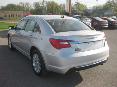 chrysler 200 2012 silver sedan touring gasoline 4 cylinders front wheel drive autostick 62863