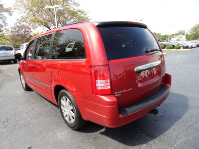 chrysler town country 2009 dk  red van touring ann ed  gasoline 6 cylinders front wheel drive automatic 60443