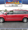 chrysler town country 2009 dk  red van touring ann ed  gasoline 6 cylinders front wheel drive automatic 60443