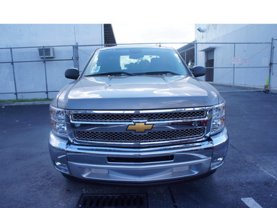 chevrolet silverado 1500 2012 silver lt flex fuel 8 cylinders 2 wheel drive automatic 33177