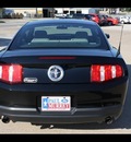 ford mustang 2012 black coupe v6 premium gasoline 6 cylinders rear wheel drive 6 speed automatic 75142