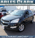 chevrolet traverse 2012 black lt gasoline 6 cylinders front wheel drive automatic 78501