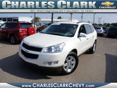 chevrolet traverse 2012 white lt gasoline 6 cylinders front wheel drive automatic 78501