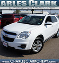 chevrolet equinox 2010 white suv lt gasoline 4 cylinders front wheel drive automatic 78501