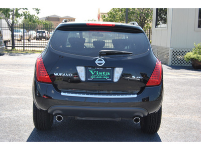nissan murano 2007 black suv s gasoline 6 cylinders all whee drive automatic with overdrive 77088