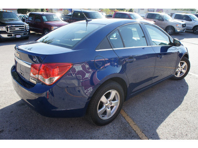 chevrolet cruze 2012 blue sedan lt gasoline 4 cylinders front wheel drive automatic 78748