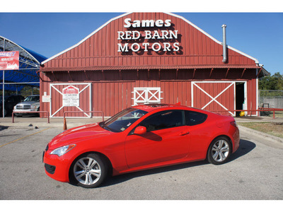 hyundai genesis coupe 2010 red coupe 2 0t gasoline 4 cylinders rear wheel drive 6 speed manual 78748