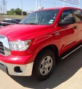 toyota tundra 2008 red pickup truck grade 8 cylinders 5 speed automatic 76108