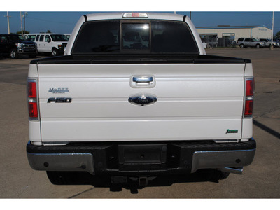 ford f 150 2010 white larait flex fuel 8 cylinders 2 wheel drive automatic with overdrive 77539