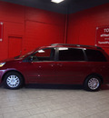 toyota sienna 2010 dk  red van le 7 passenger gasoline 6 cylinders front wheel drive automatic 76116