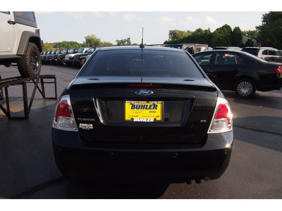 ford fusion 2008 black sedan i4 se gasoline 4 cylinders front wheel drive automatic 07730