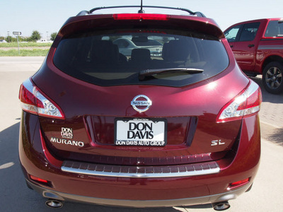 nissan murano 2011 dk  red sl gasoline 6 cylinders front wheel drive automatic with overdrive 76018