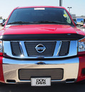 nissan titan 2010 red flex fuel 8 cylinders 2 wheel drive automatic 76018