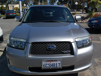 subaru forester 2008 silver suv sports 2 5 x gasoline 4 cylinders all whee drive 5 speed manual 94063