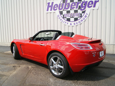 saturn sky 2007 chili pepper red line gasoline 4 cylinders rear wheel drive 5 speed manual 80905