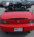 honda s2000 2003 red 2dr roadster conv gasoline 4 cylinders rear wheel drive 6 speed manual 46219