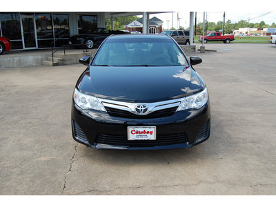 toyota camry 2012 black sedan le gasoline 4 cylinders front wheel drive automatic with overdrive 77657