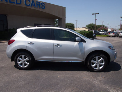 nissan murano 2010 lt  gray suv sl gasoline 6 cylinders all whee drive automatic 75075