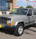 jeep cherokee 2000 silver suv sport gasoline 6 cylinders 4 wheel drive automatic 80229