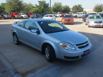 chevrolet cobalt 2007 silver coupe lt gasoline 4 cylinders front wheel drive automatic 76051