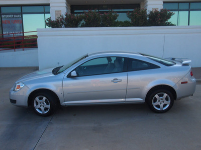 chevrolet cobalt 2007 silver coupe lt gasoline 4 cylinders front wheel drive automatic 76051