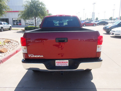 toyota tundra 2010 red grade gasoline 8 cylinders 2 wheel drive automatic 76053