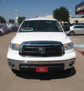 toyota tundra 2011 white grade gasoline 8 cylinders 2 wheel drive automatic 76053