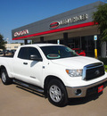 toyota tundra 2010 white grade gasoline 8 cylinders 2 wheel drive automatic 76053