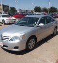 toyota camry 2011 silver sedan gasoline 4 cylinders front wheel drive automatic 76053